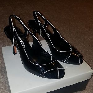 Alfani Patent Peep Toe Heels